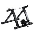 Home Trainer vélo support d'entrainement pliable pour vélo de route VTT acier noir