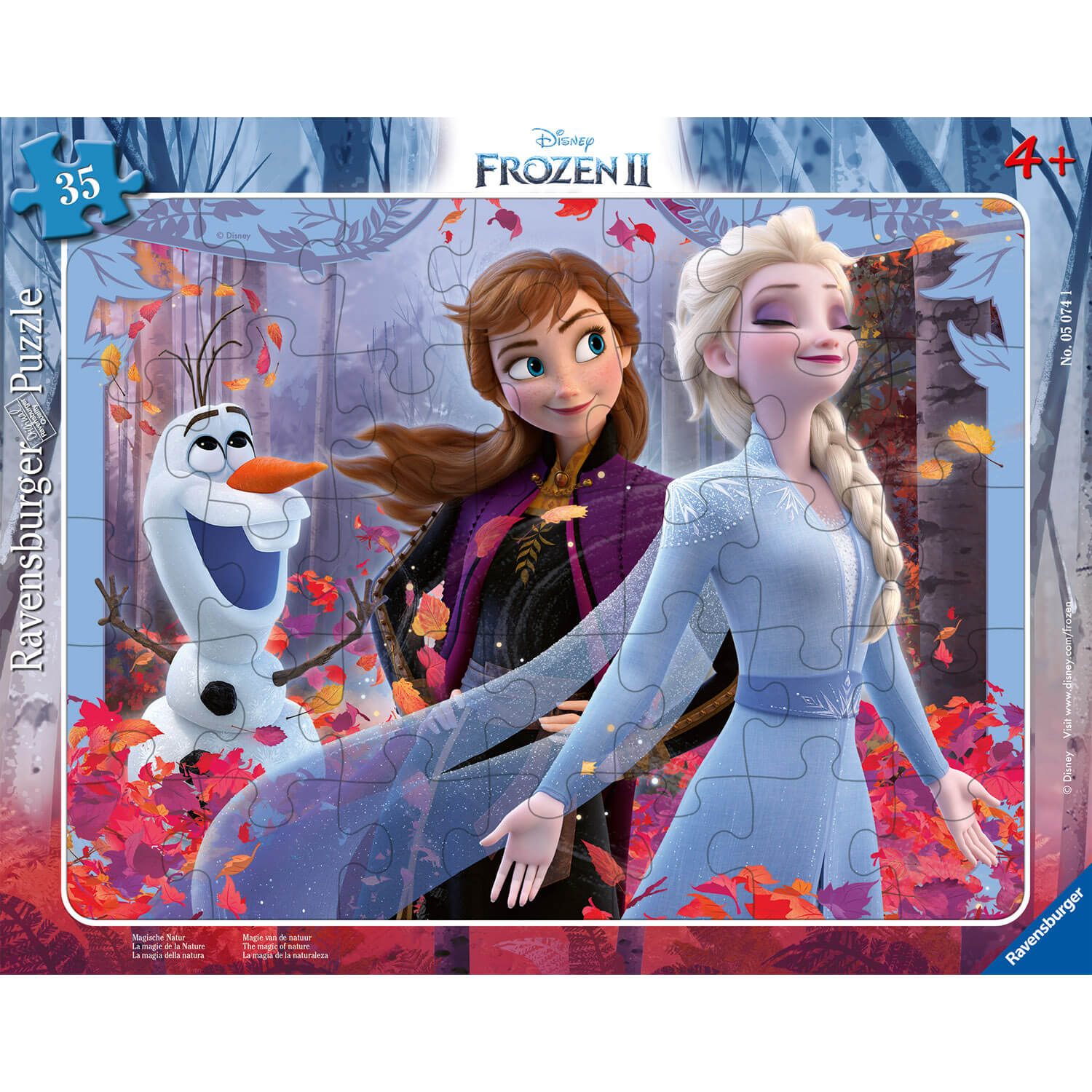 Puzzle 3D Boite de rangement - Disney La Reine des Neiges 2
