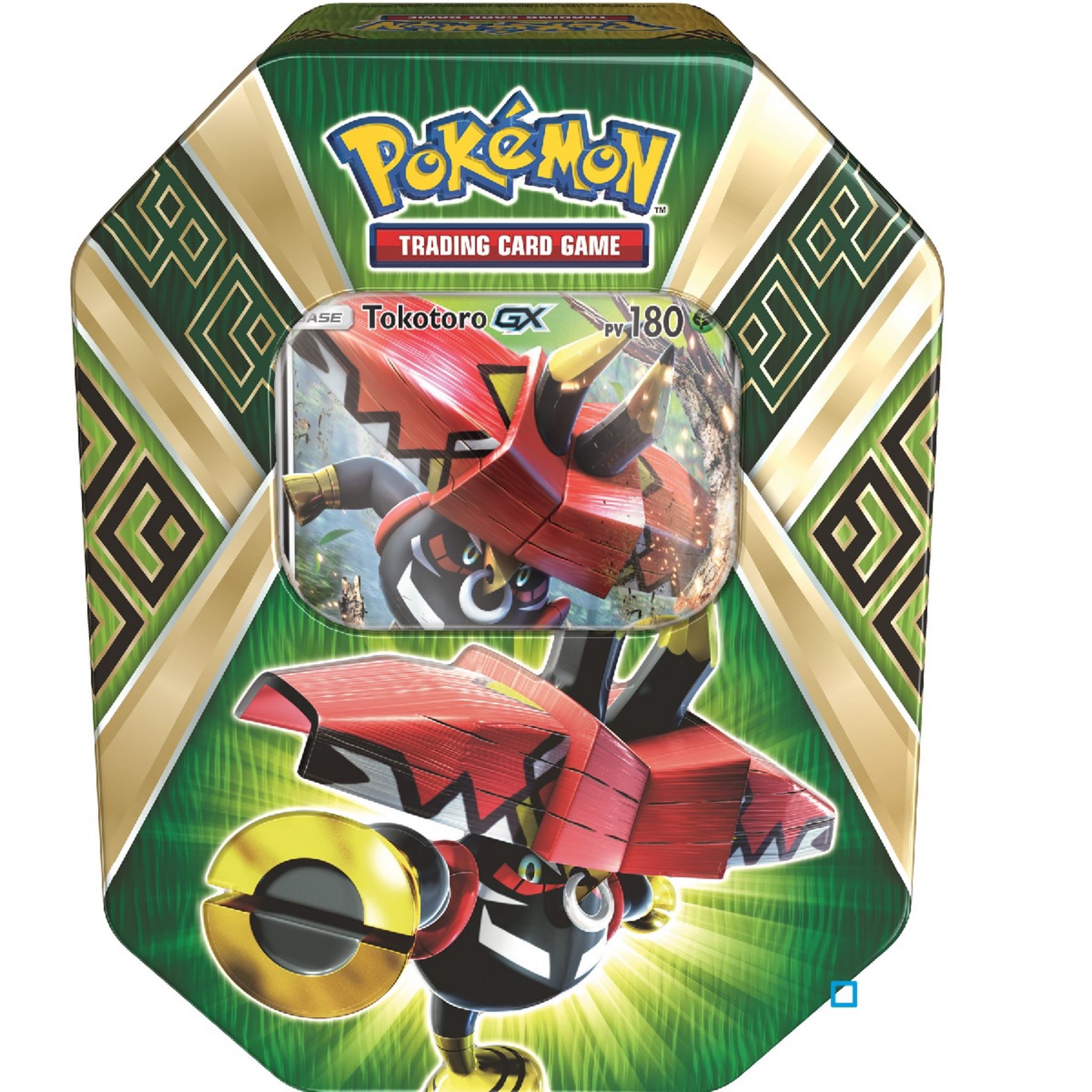 Ô Joué - Boite Carte Pokémon en métal 80pc