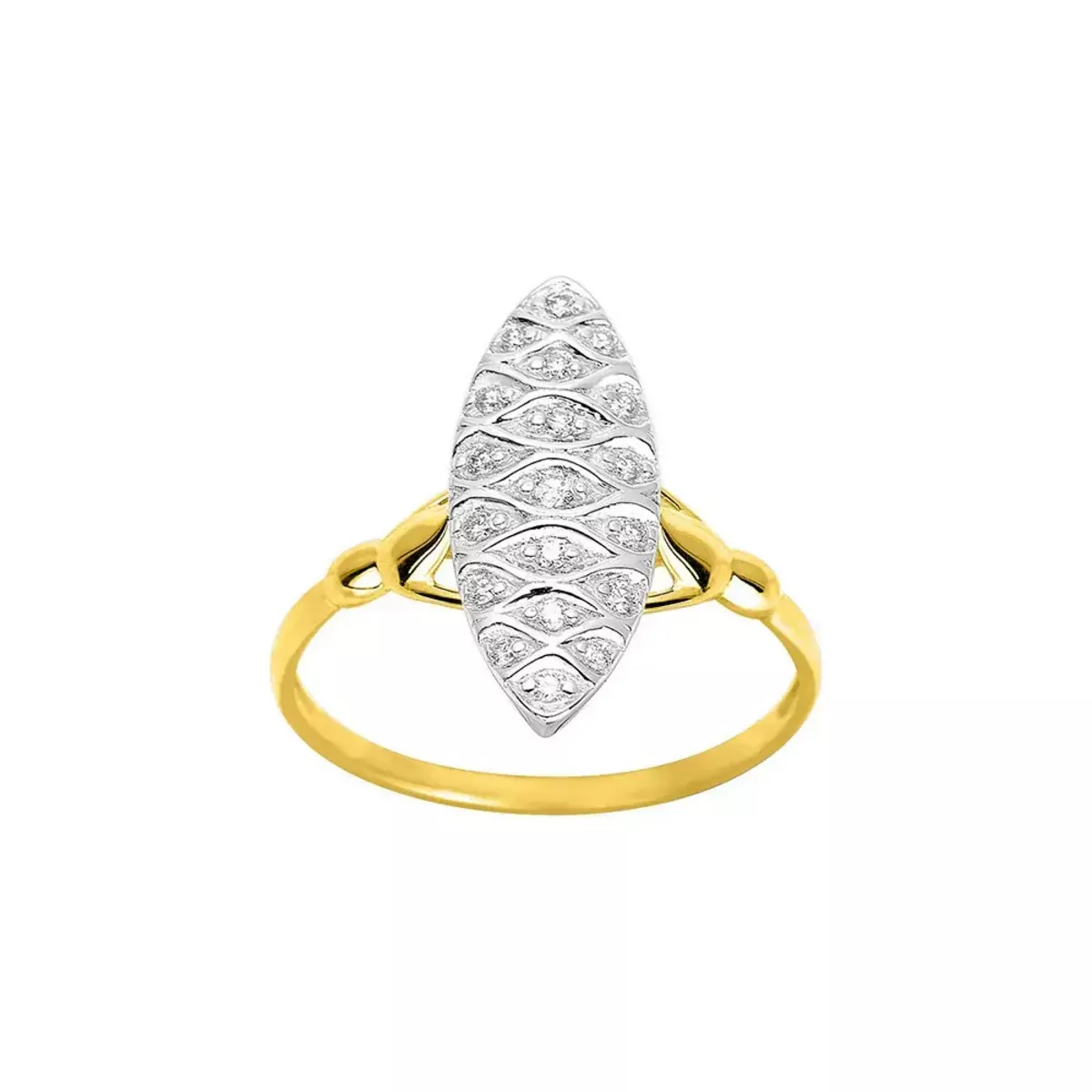 Tousmesbijoux Bague Femme Or 18 Carats Diamant 0 11 Carats pas