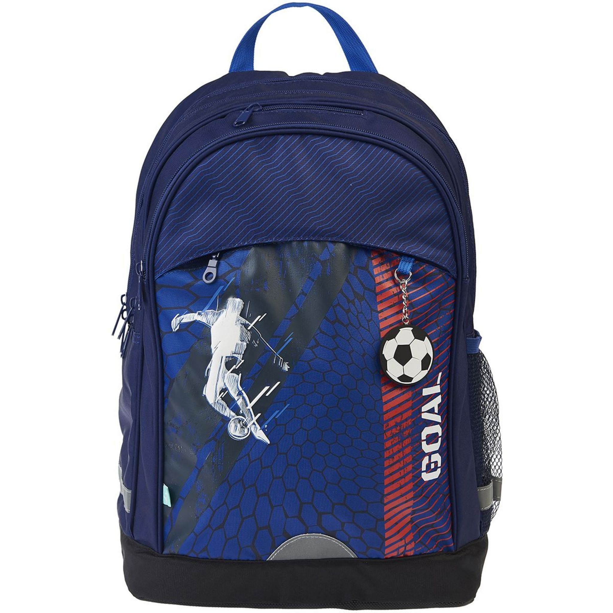 AUCHAN Sac dos 2 compartiments 43 cm bleu Player pas cher