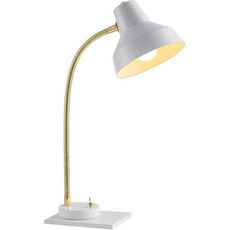 Lampe à Poser Design  Arley  40cm Blanc