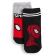 SPIDERMAN Lot de 2 paires de chaussettes garçon. Coloris disponibles : Noir