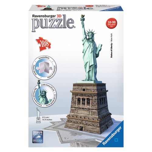 Puzzle 3D Statue de la liberté - 108 pièces
