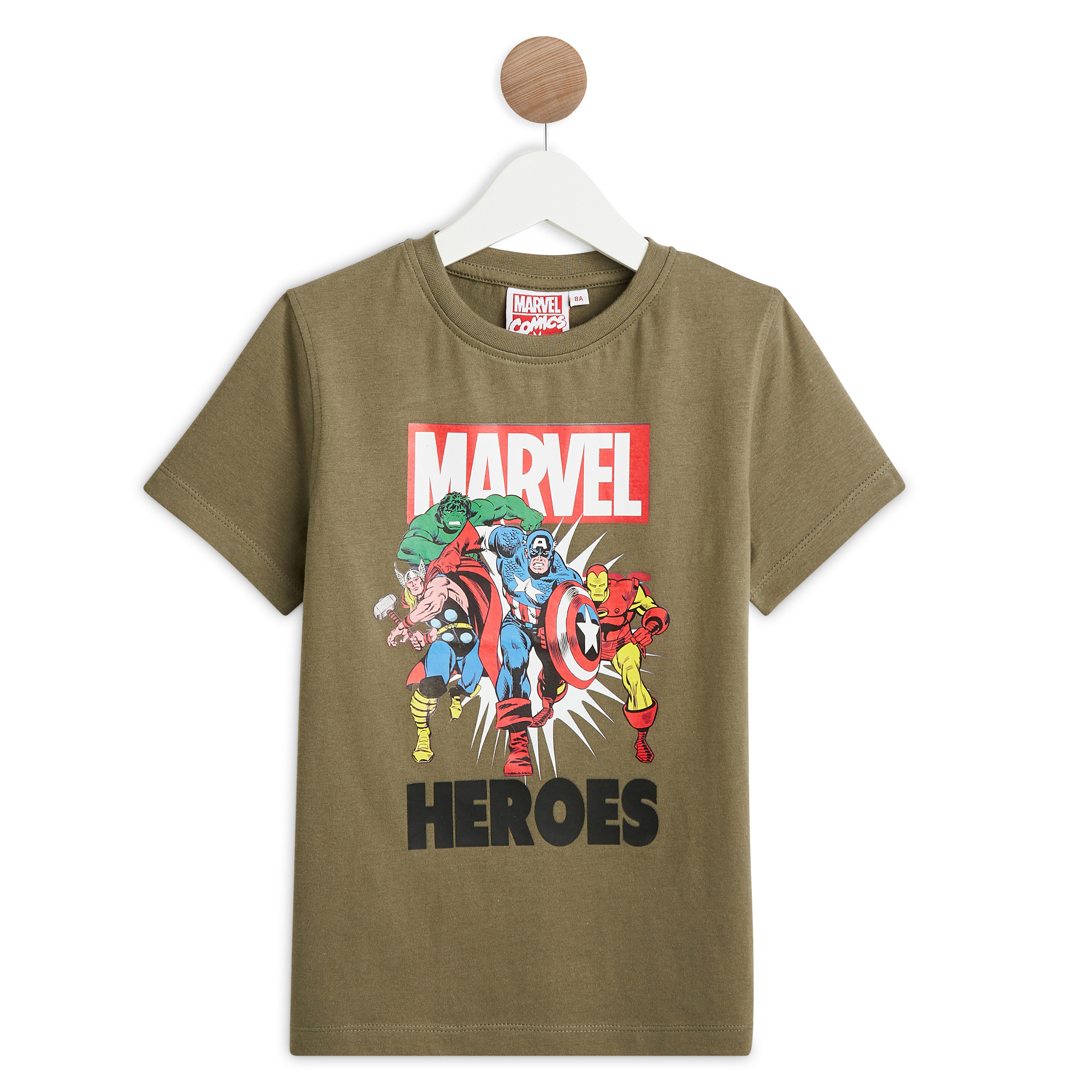 Marvel heroes cheap t shirt