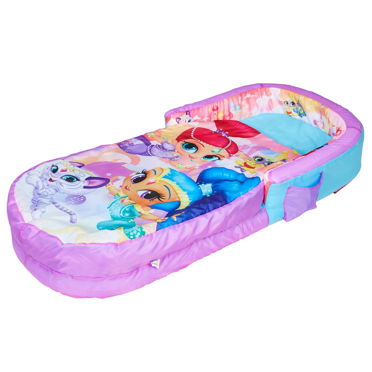 Shimmer & Shine Mon premier ReadyBed lit d appoint gonflable pour enfants  avec couette intégrée pas cher 