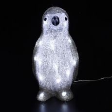 Pingouin lumineux extérieur 3d 20led