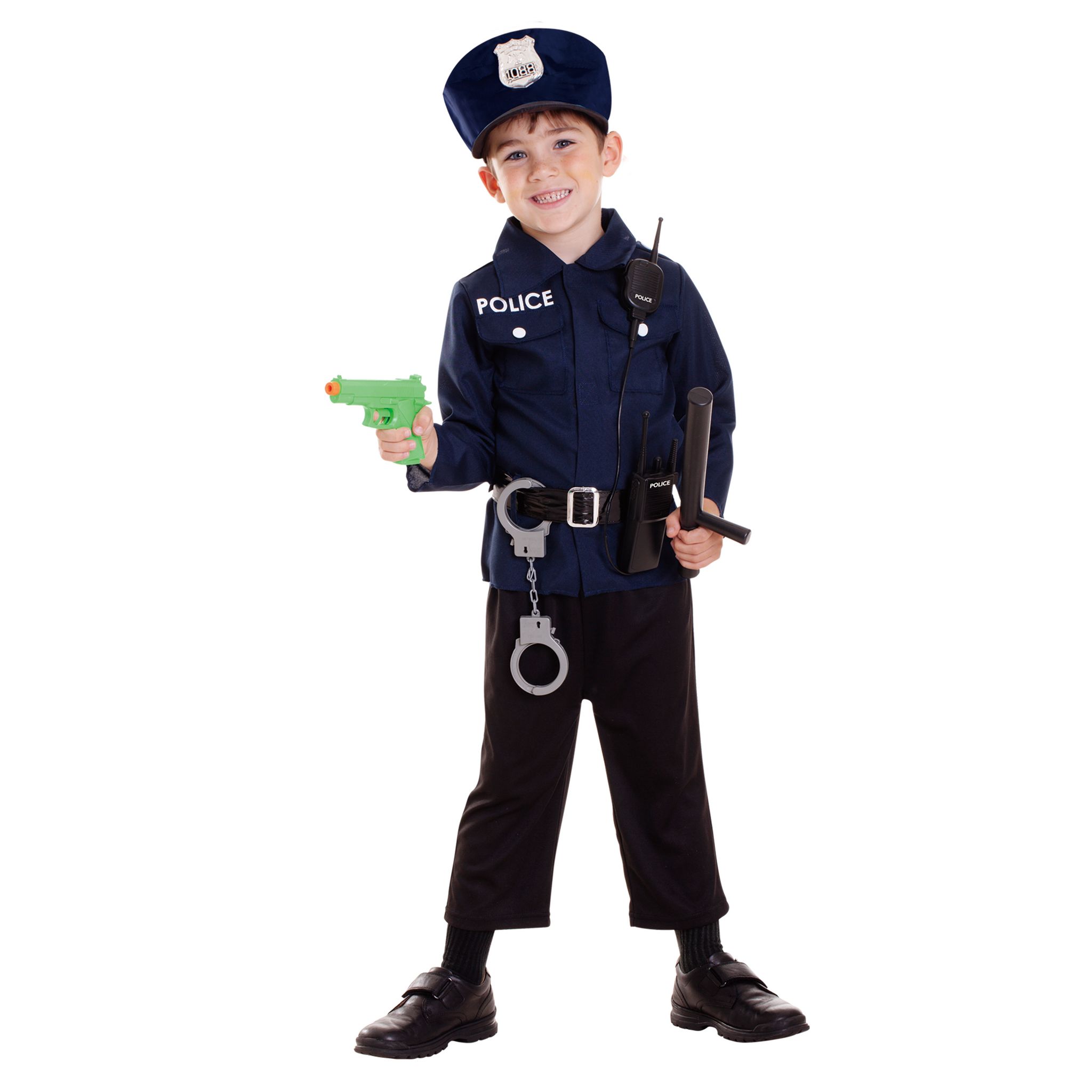 Déguisement de POLICIER avec accessoires 