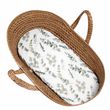 SEVIRA KIDS Drap housse couffin ovale, Eucalyptus SEVIRA KIDS