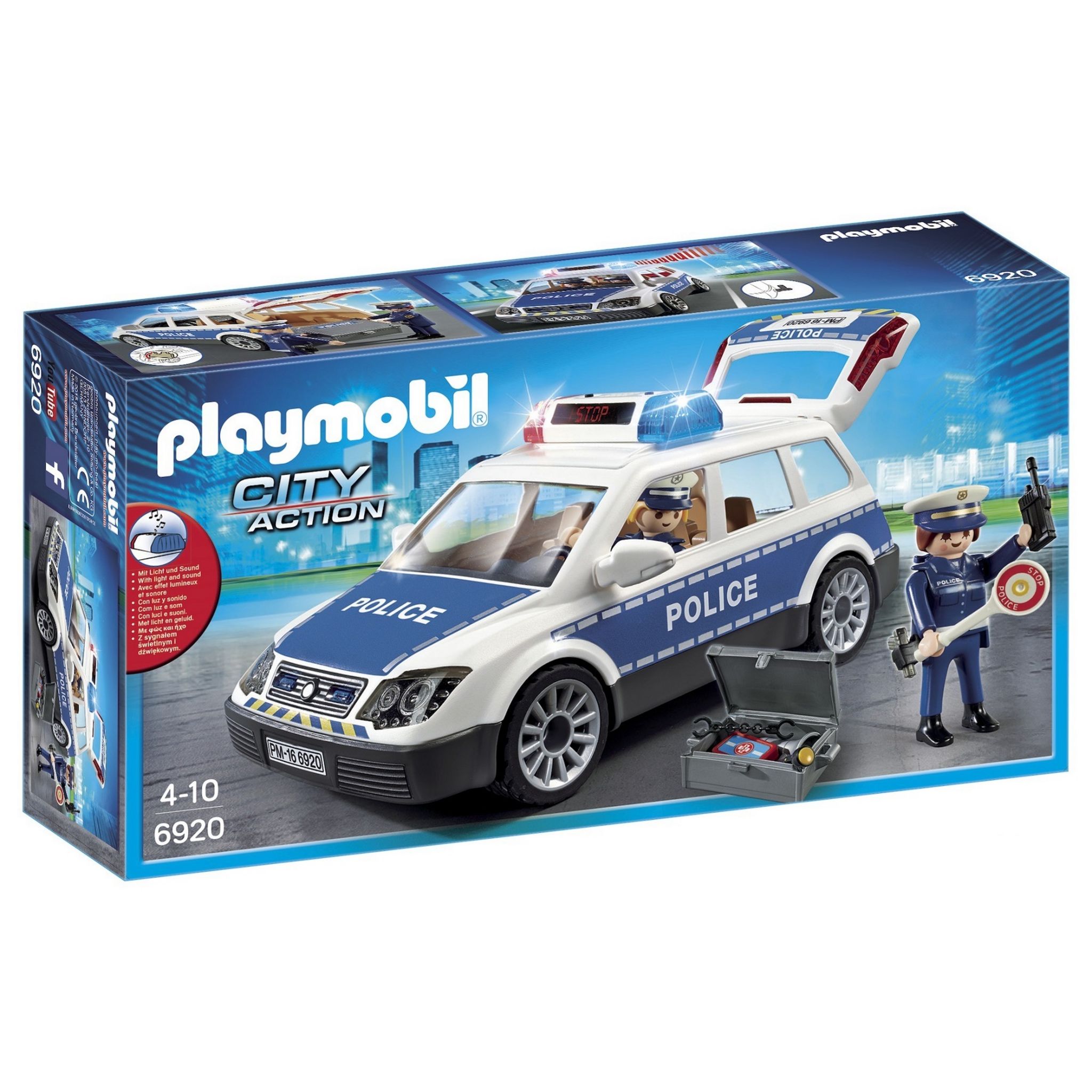 Playmobil voiture de police city action