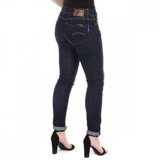 Jeans Slim Bleu Brut Femme G-Star 3301 Contour (Bleu)
