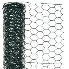 Nature Grillage metallique hexagonal 1 x 5 m 13 mm Vert