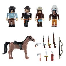 Roblox - Pack de  6 figurines The Wild West S.9
