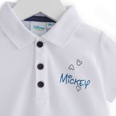 MICKEY Ensemble bermuda + t-shirt manches courtes bébé garçon (bleu marine)