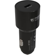 TIGER Chargeur allume-cigare USB-C 30W + Cable Lightning 1.2m