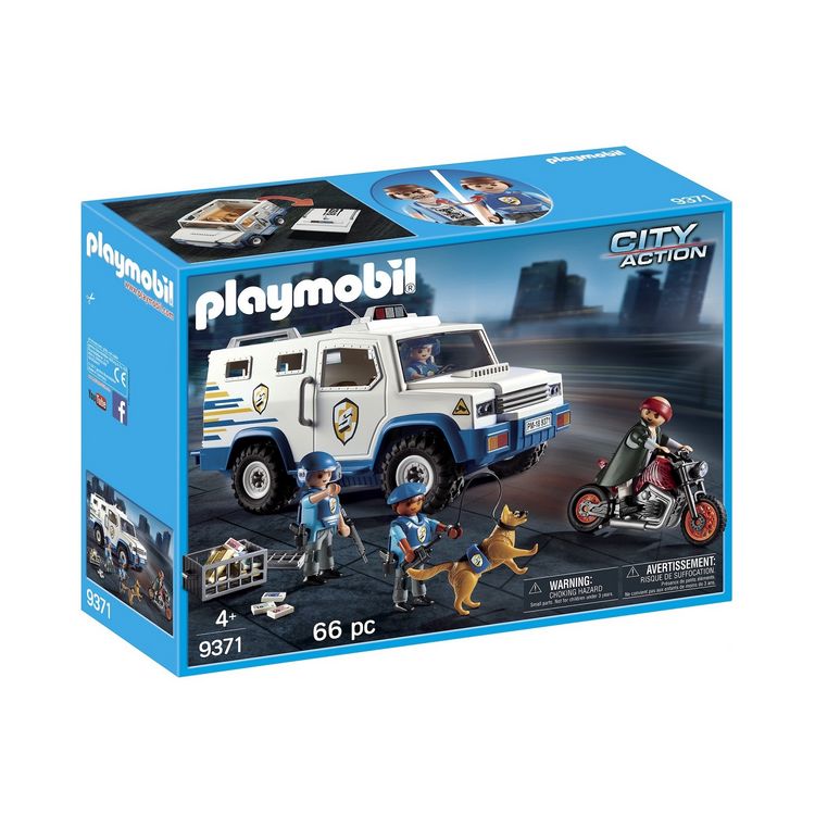 Playmobil store fourgon blindé