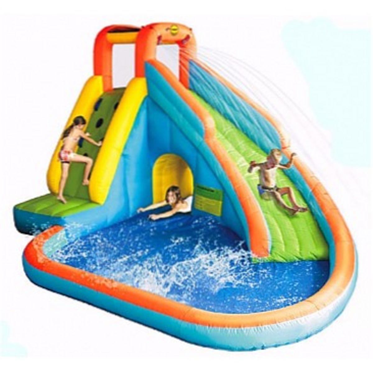 Piscine Avec Jouets Aquatiques Gonflables