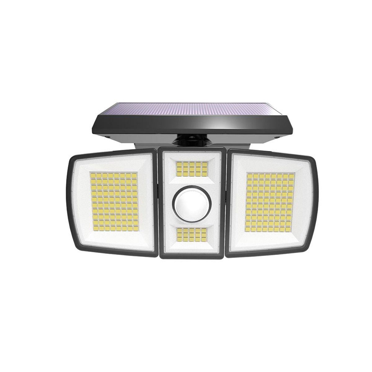 Lumisky Projecteur solaire avec détecteur ANDOVER Noir ABS 850LM