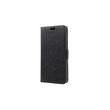 amahousse Housse noire pour HTC U11 Life folio grainé et languette aimantée de fermeture
