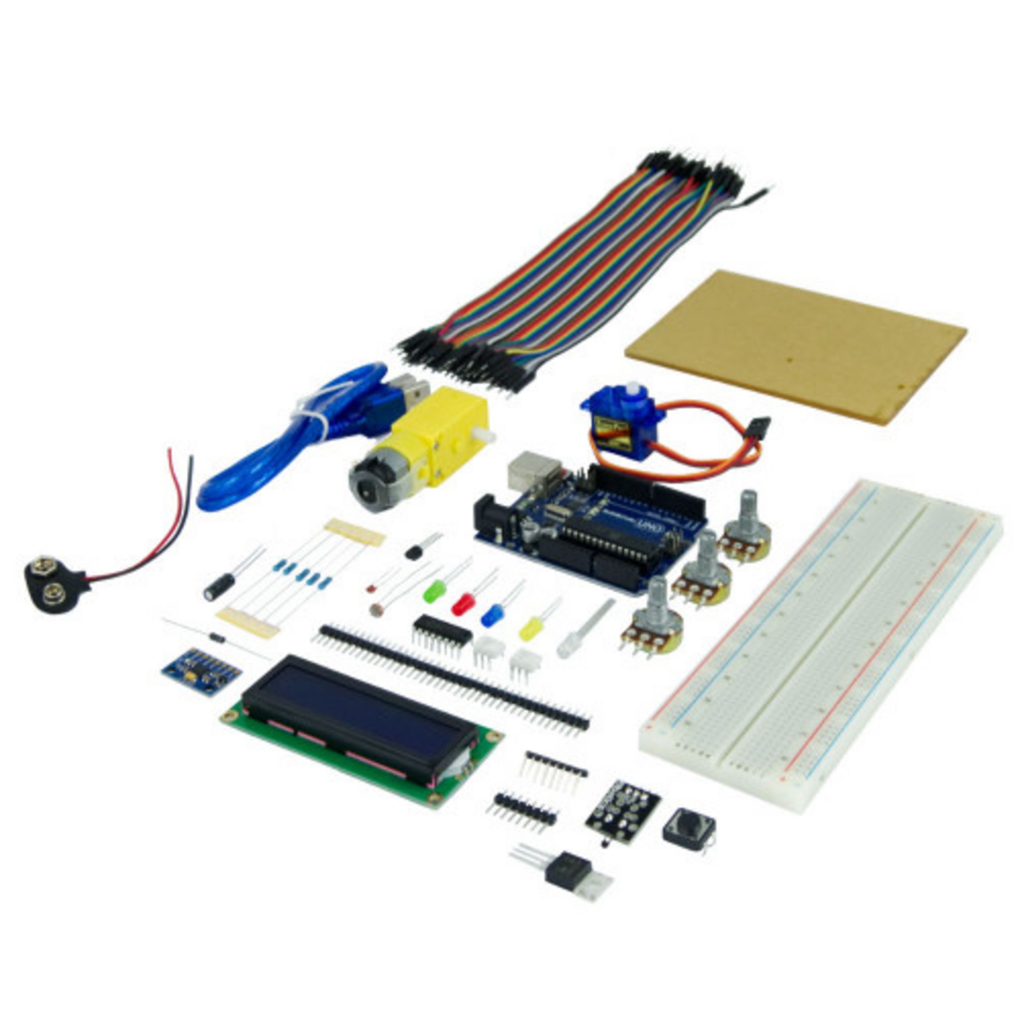 Arduino Kit électronique basique Pour débutants + avec carte uno r3 à prix  pas cher