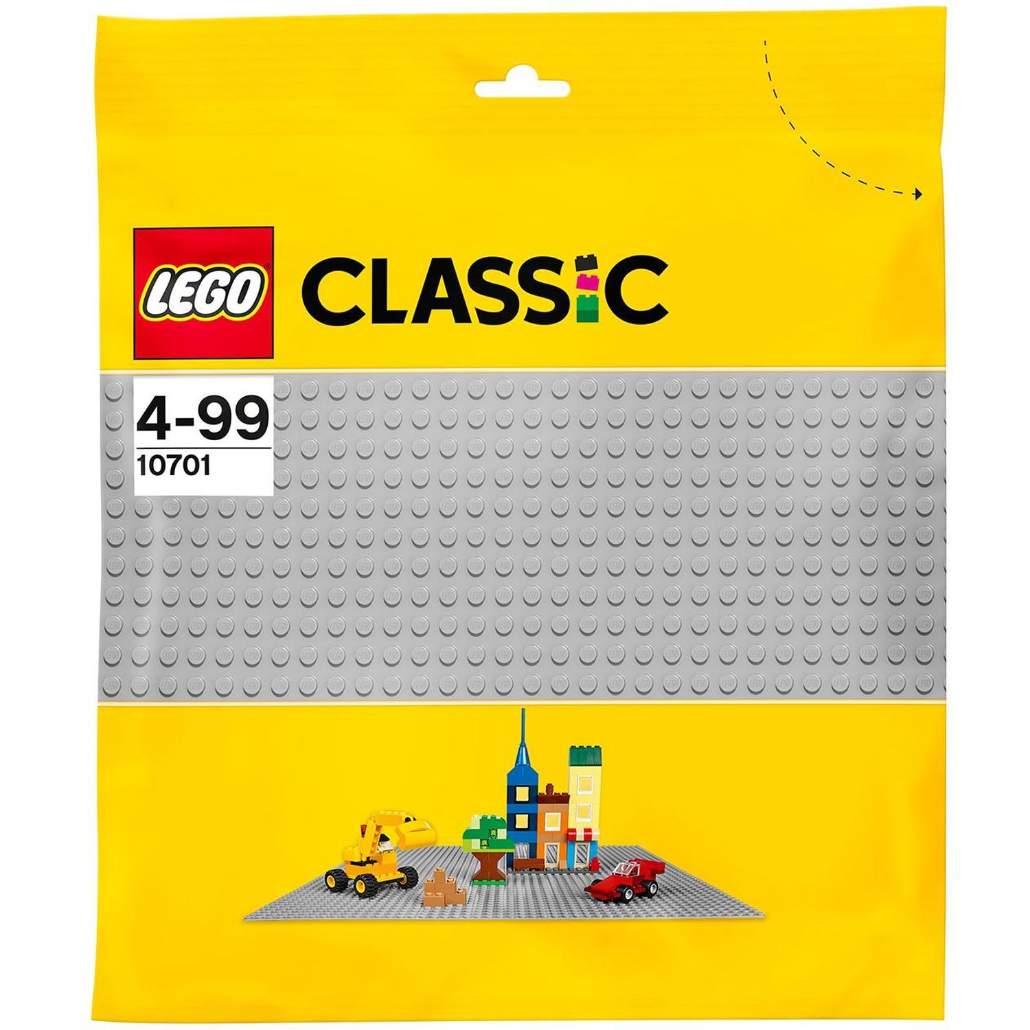 LEGO Classic 10701 - La plaque de base grise 38 x 38cm pas cher 