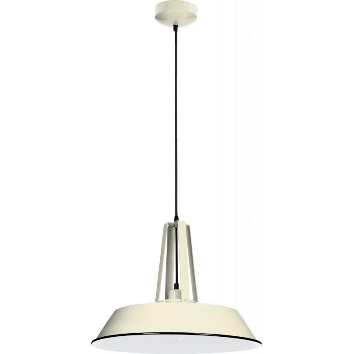 Paris Prix Lampe Suspension Design  Alvar  36cm Ivoire