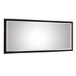 Miroir L180 GENOVA. Coloris disponibles : Noir, Blanc