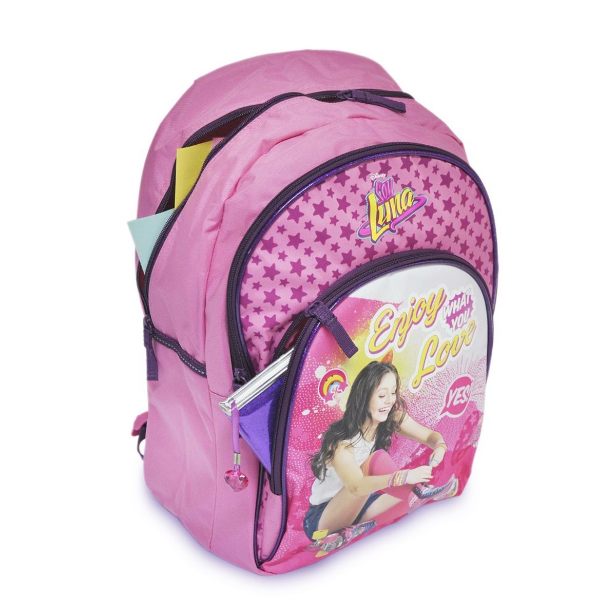 POLYMARK Sac dos grand mod le Soy Luna 45 cm pas cher Auchan.fr