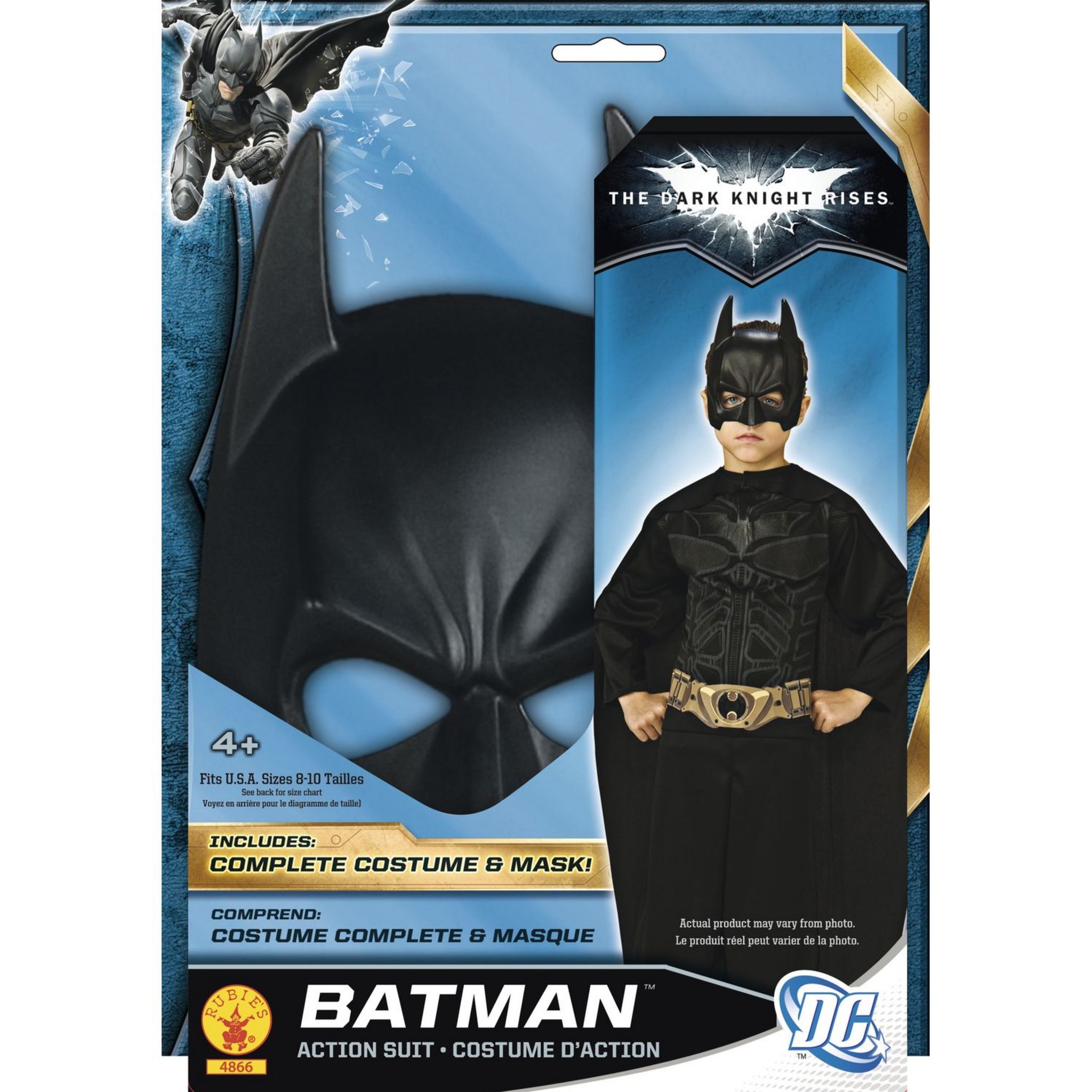 Déguisement Luxe Batman Taille L - Accessoire de déguisement