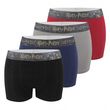 HARRY POTTER Lot de 4 Boxers coton homme Uni. Coloris disponibles : Gris