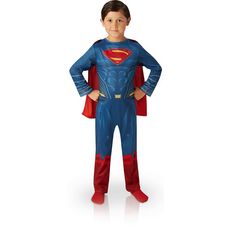Déguisement Classique Superman Justice League Enfant - 3/4 ans (96 à 104 cm)