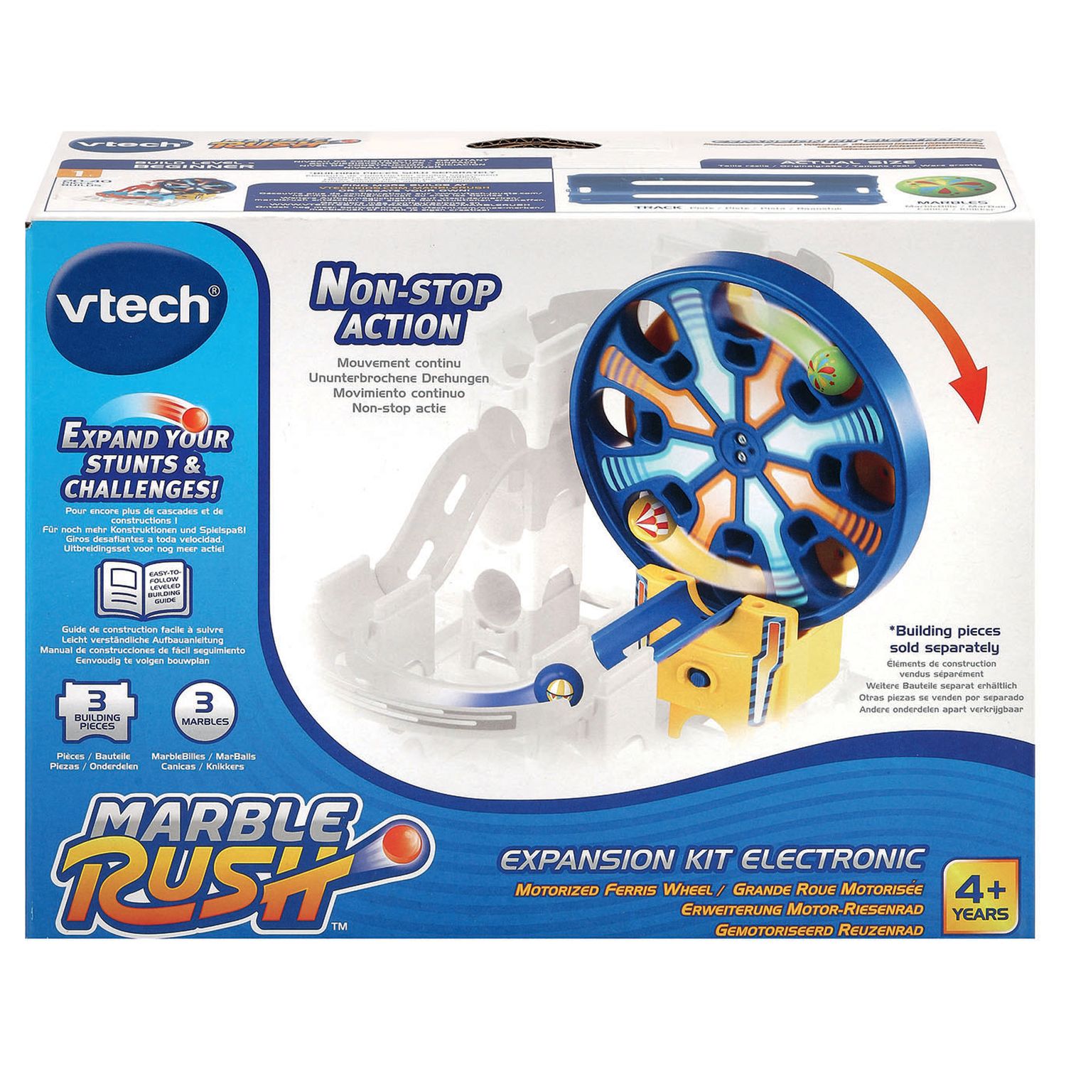 VTECH Circuit à billes - Marble Rush - Adventure set S100 pas cher