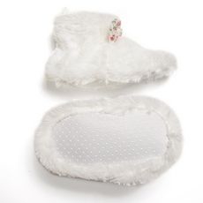 Chaussons montants lapin bébé (Blanc)