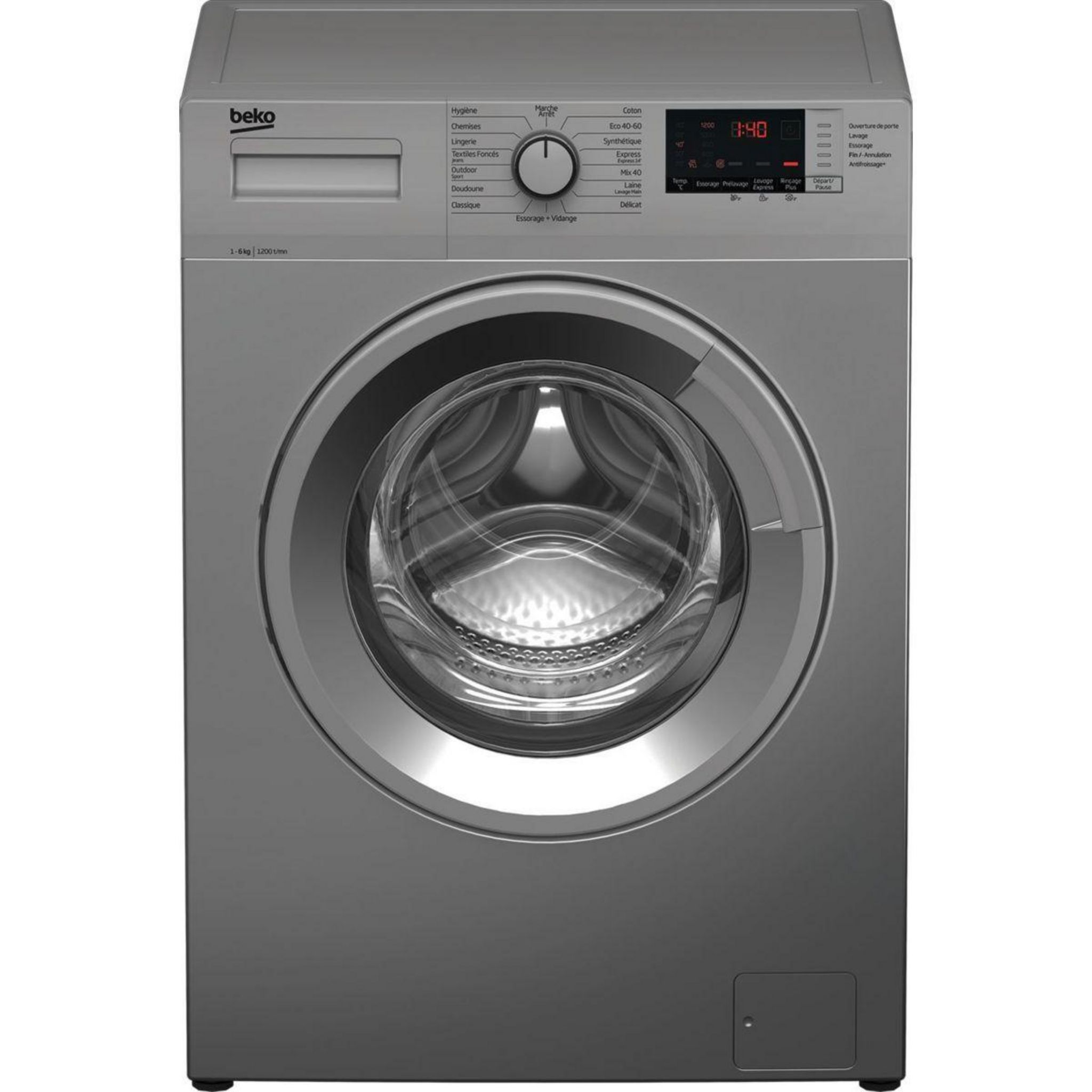 Beko Lave linge compact WUE6612S1S pas cher 