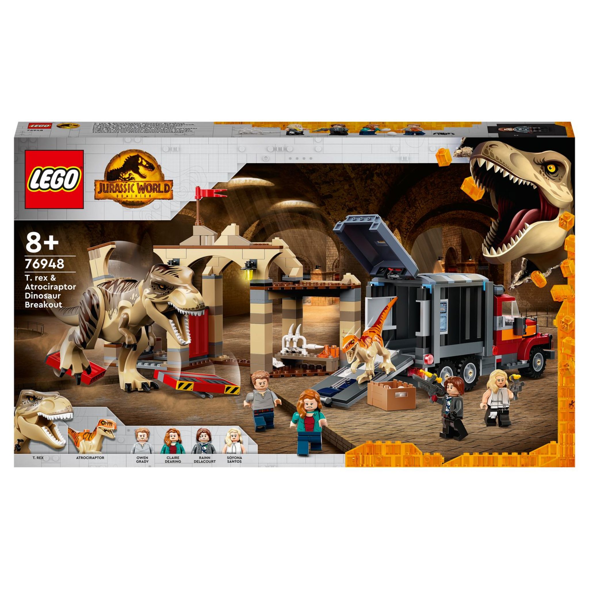 LEGO Jurassic World 76964 pas cher, Les fossiles de dinosaures