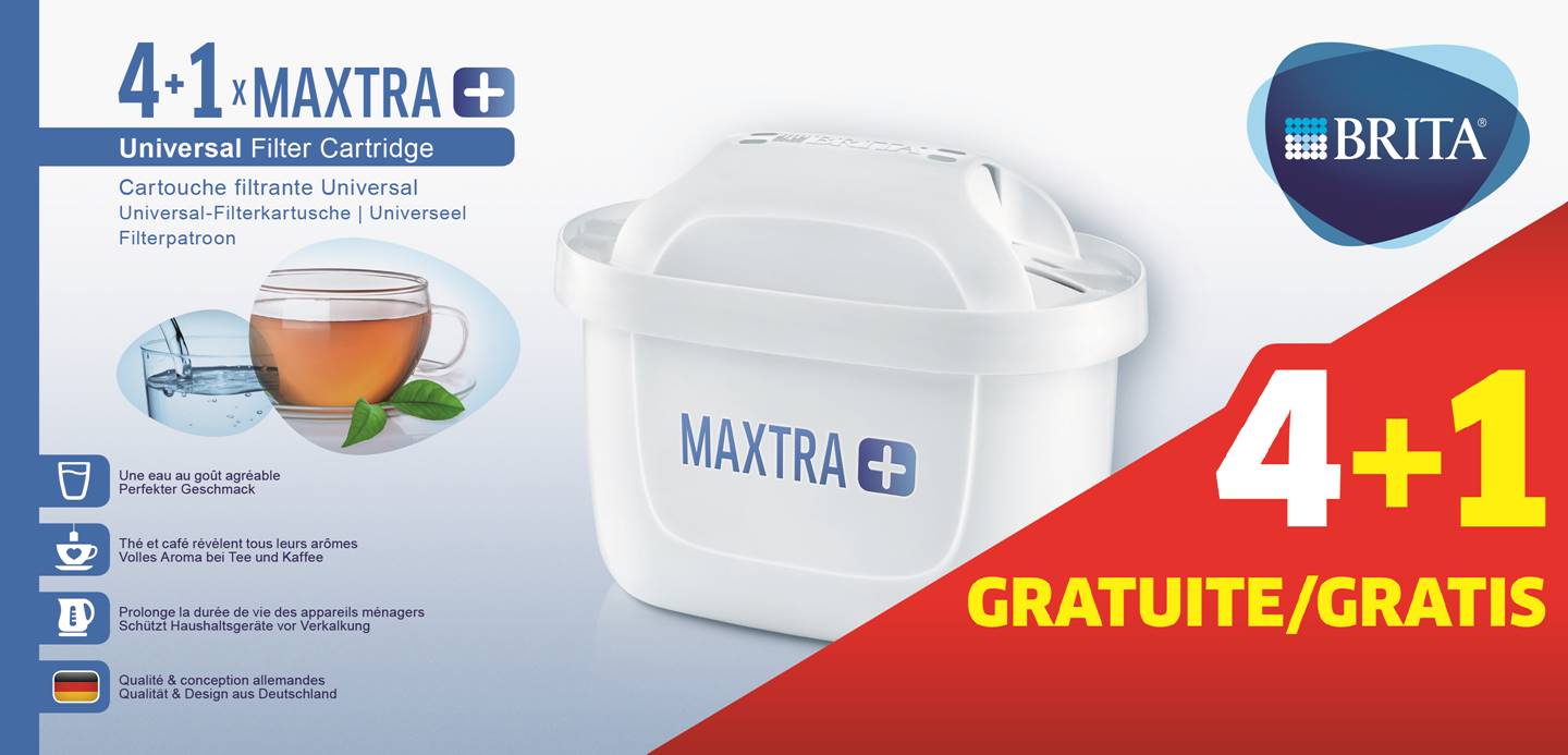 Cartouche filtrante BRITA maxtra pro all in 1 pack de 4, Boulanger