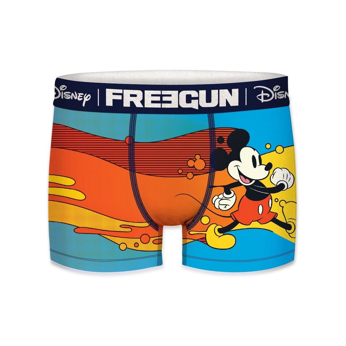 FREEGUN Boxer homme Disney Mickey Paint pas cher Auchan