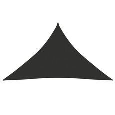 VIDAXL Voile de parasol Tissu Oxford triangulaire 3x3x4,24m Anthracite