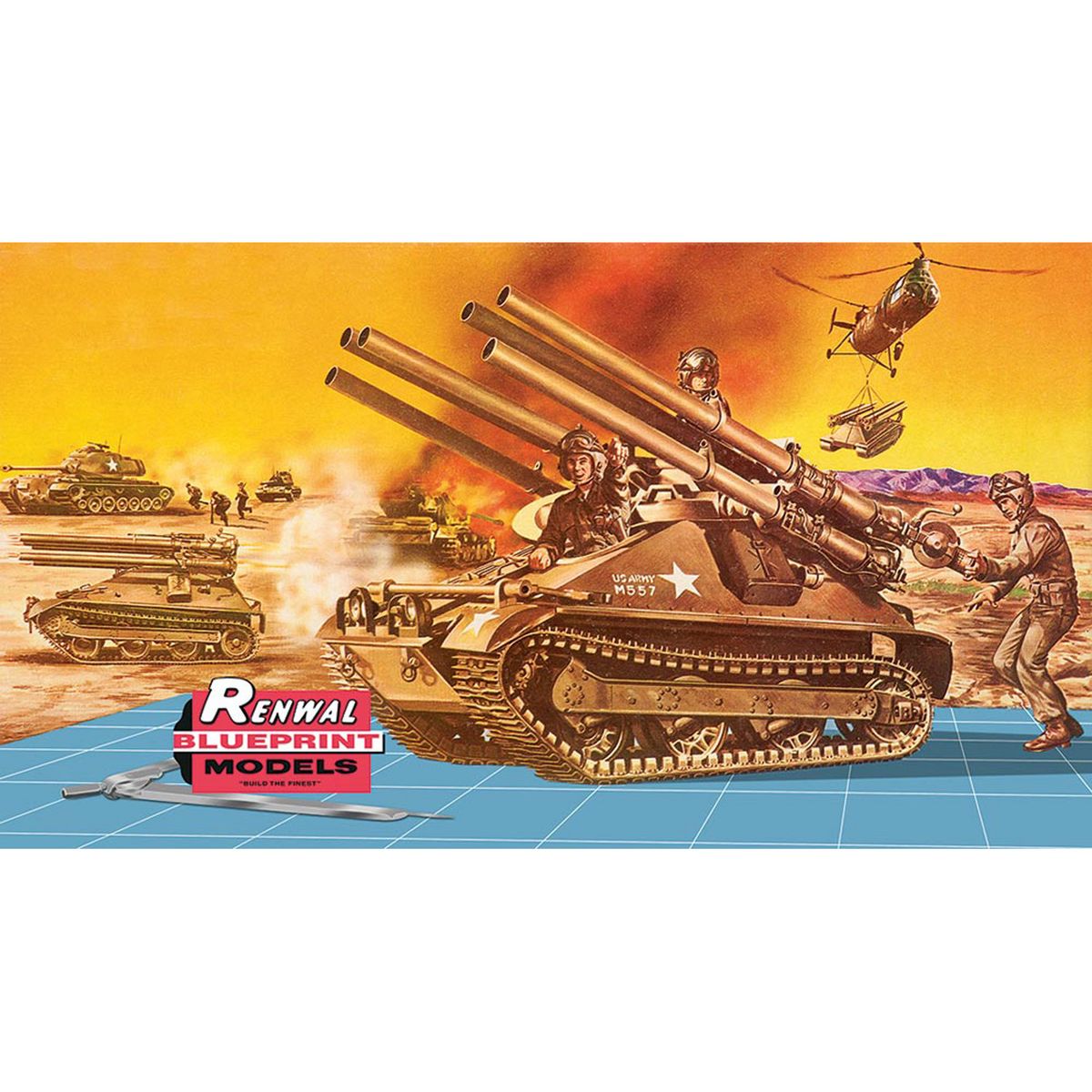 Revell Maquette char : M-50 Ontos