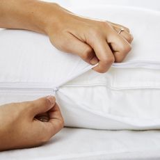 Sweetnight Protège oreiller coton imperméable anti-acariens QUALITE PLUS (Blanc)