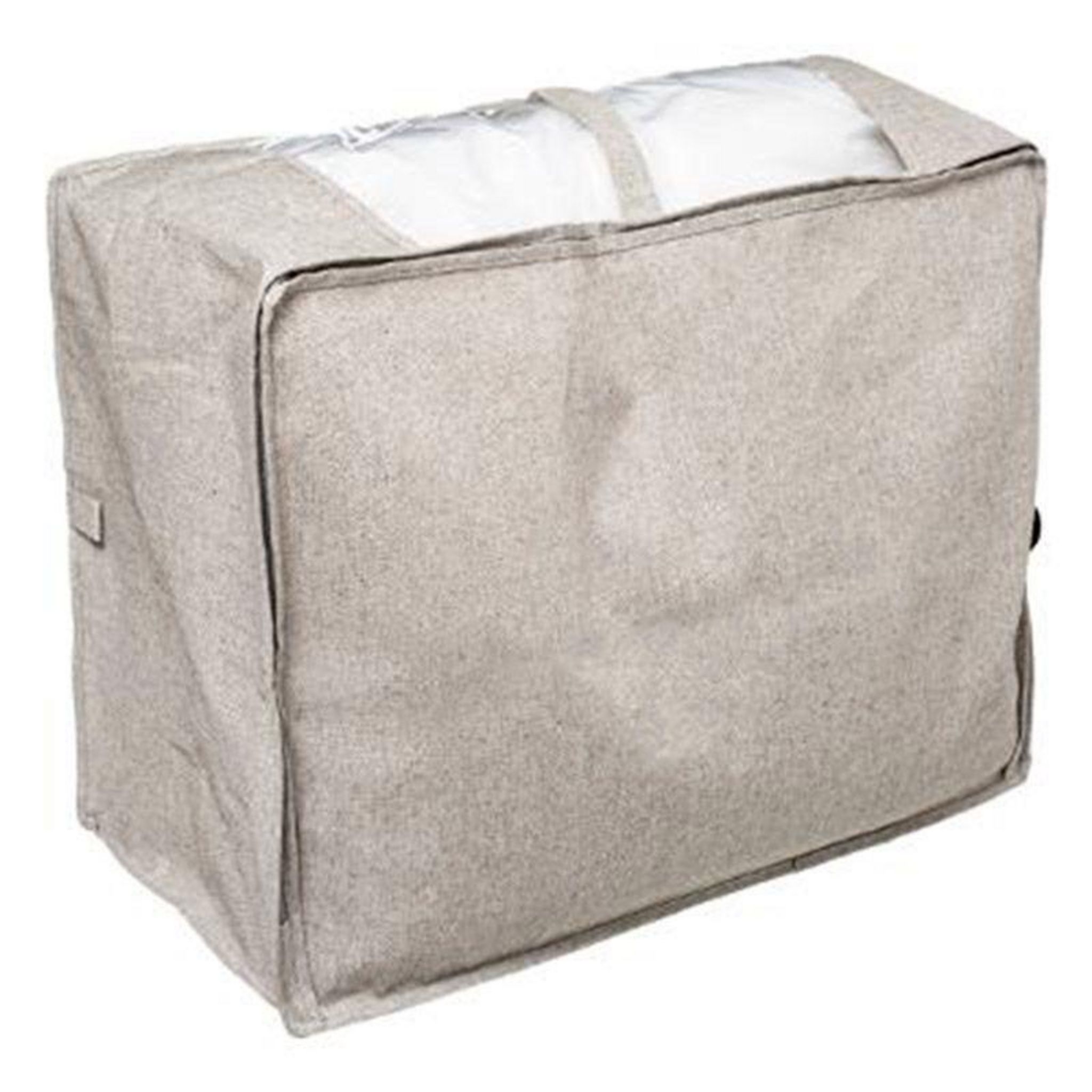 Housse pour couette et couverture - 60 x 45 x H 30 cm - Gris