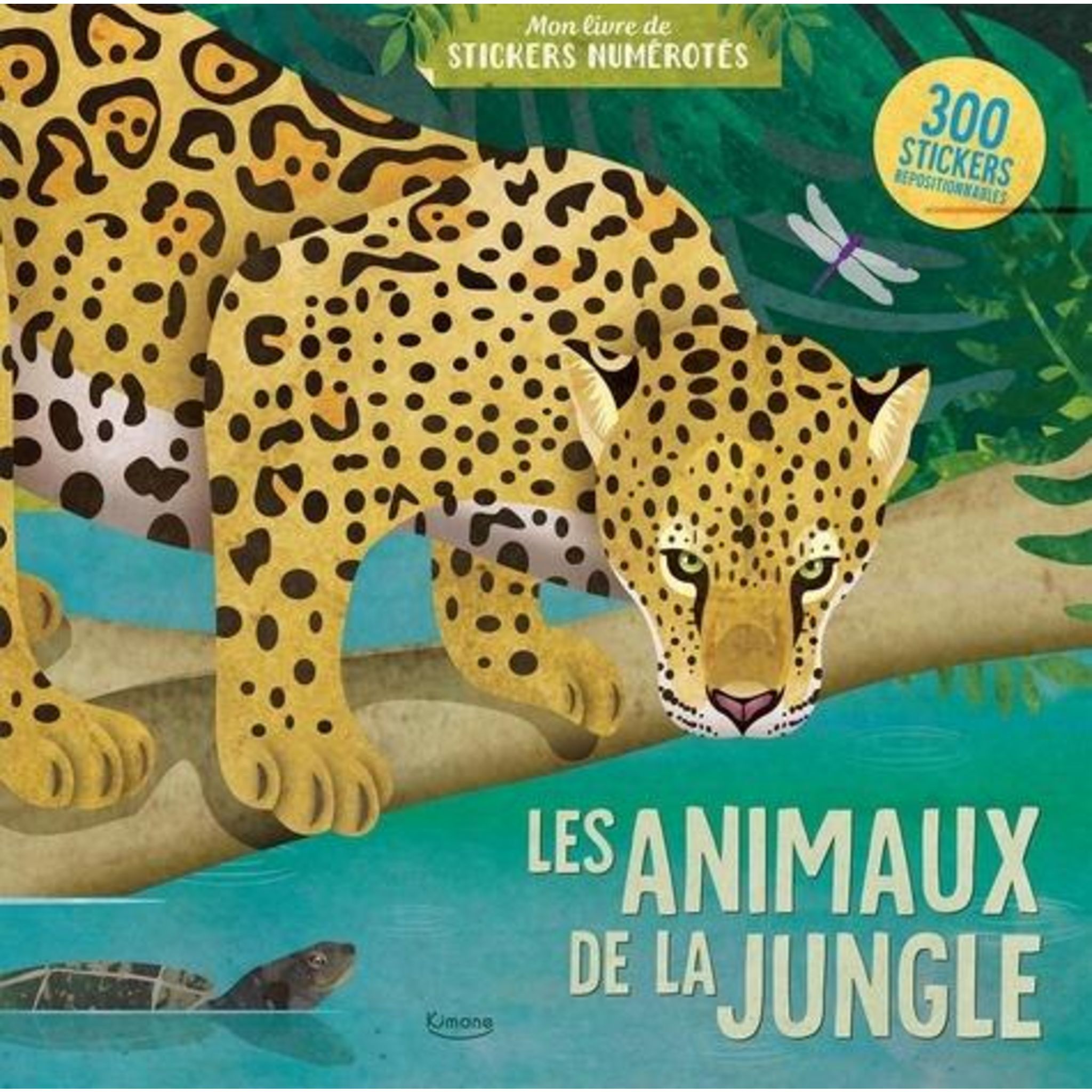 Les animaux sauvages - Gommettes repositionnables pour les petits. Avec +  de 300 gommettes - Livre