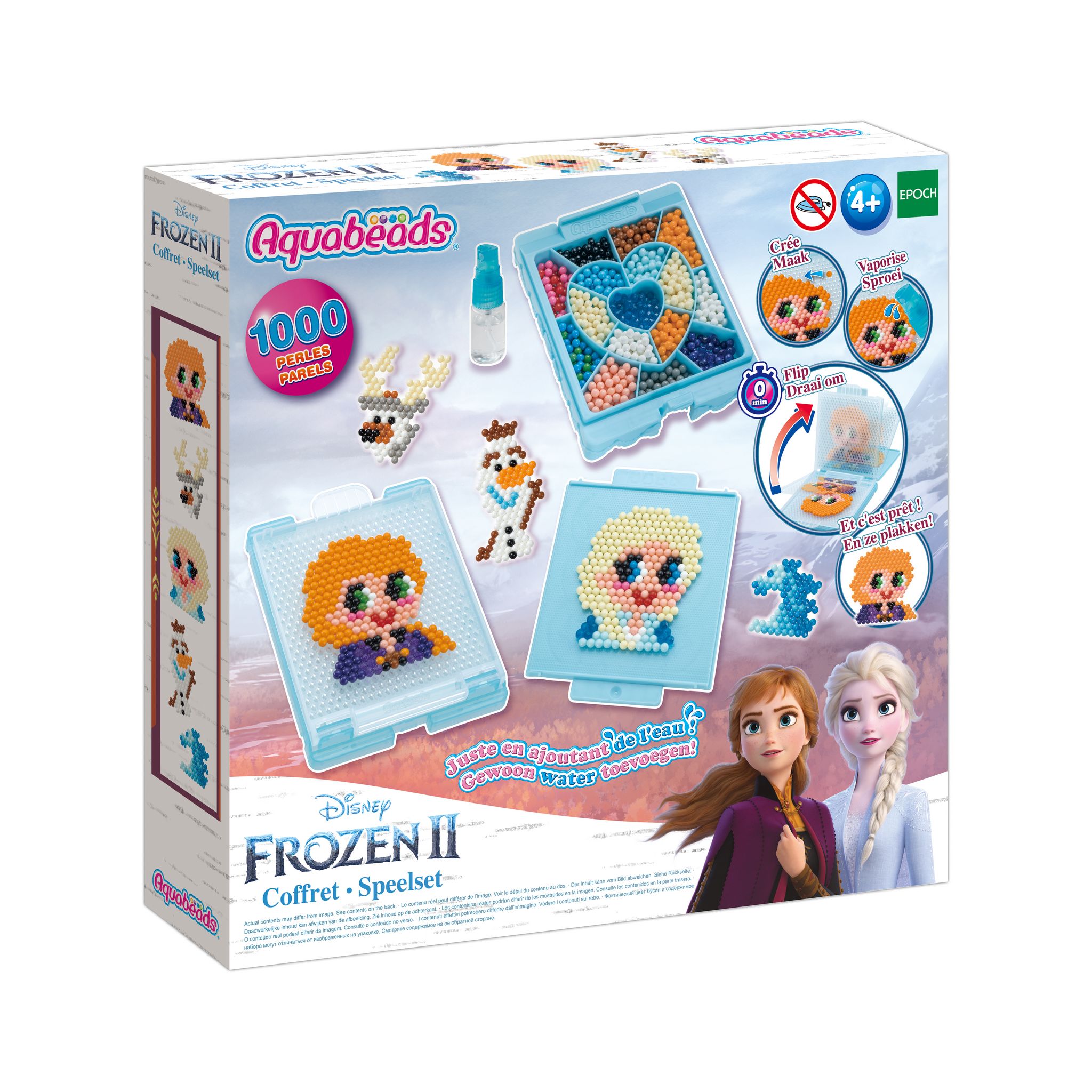 Epoch d'Enfance Aquabeads - Coffret création - La reine des neiges 2 pas  cher 