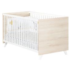 Baby Price Lit Bebe Evolutif Little Big Bed 140x70cm Scandi Coloris Naturel Pas Cher A Prix Auchan