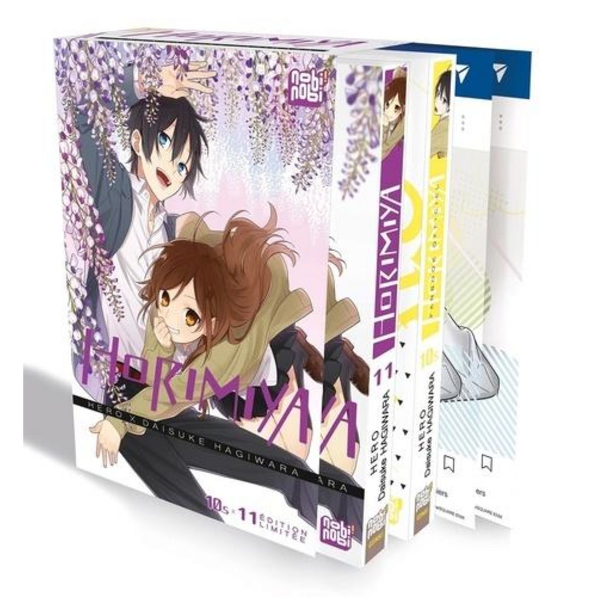 HORIMIYA TOME 11 : COFFRET EN 2 VOLUMES. AVEC TOME 10,5 : FANBOOK OFFICIEL,  JAQUETTE REVERSIBLE ET 13 CARTES EXCLUSIVES, EDITION LIMITEE, HERO pas cher  - Auchan.fr