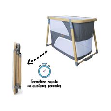 Nania Lit Pliant Bebe 3 En 1 Lido Bois Pas Cher A Prix Auchan