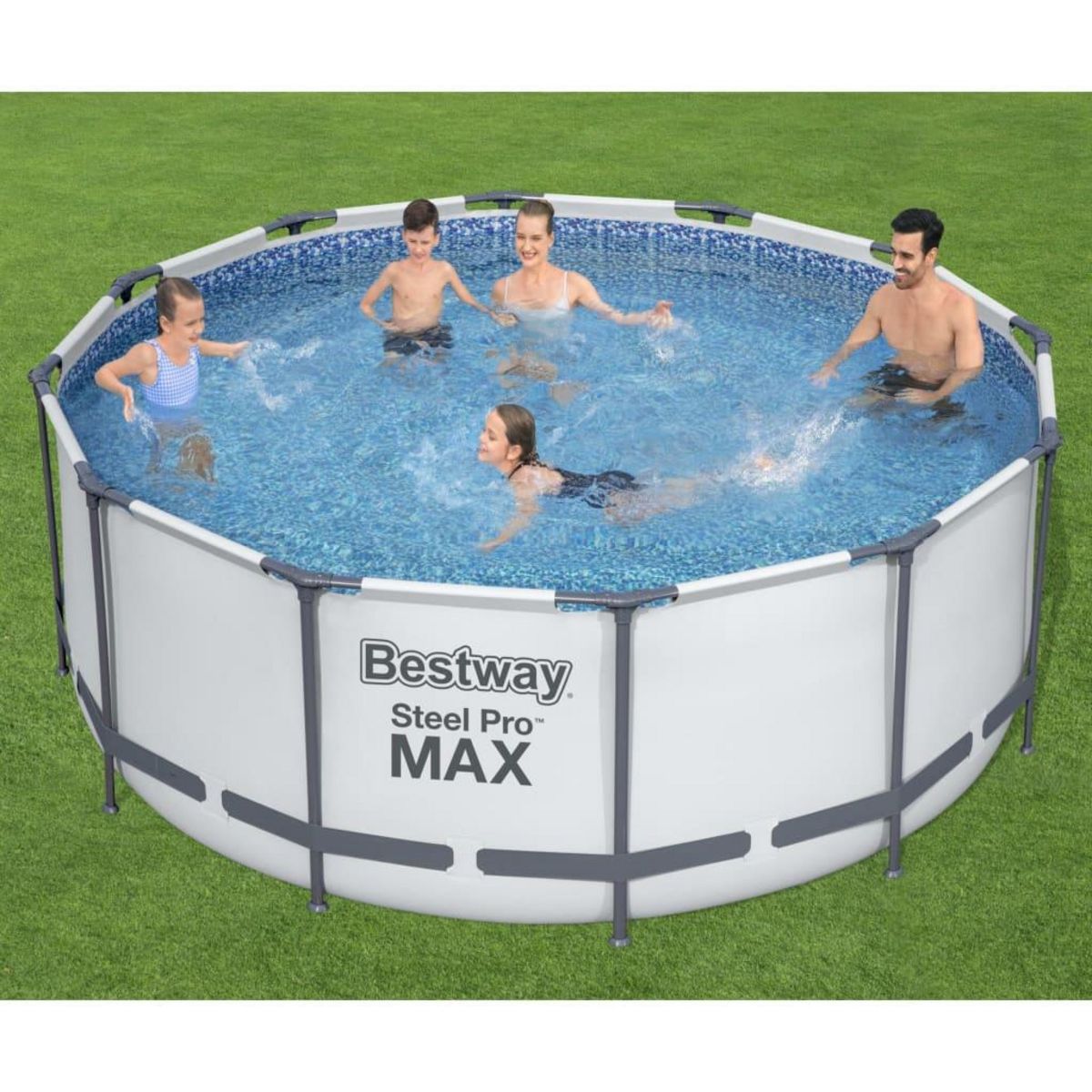 BESTWAY Bestway Ensemble de piscine Steel Pro MAX Rond 366x122 cm
