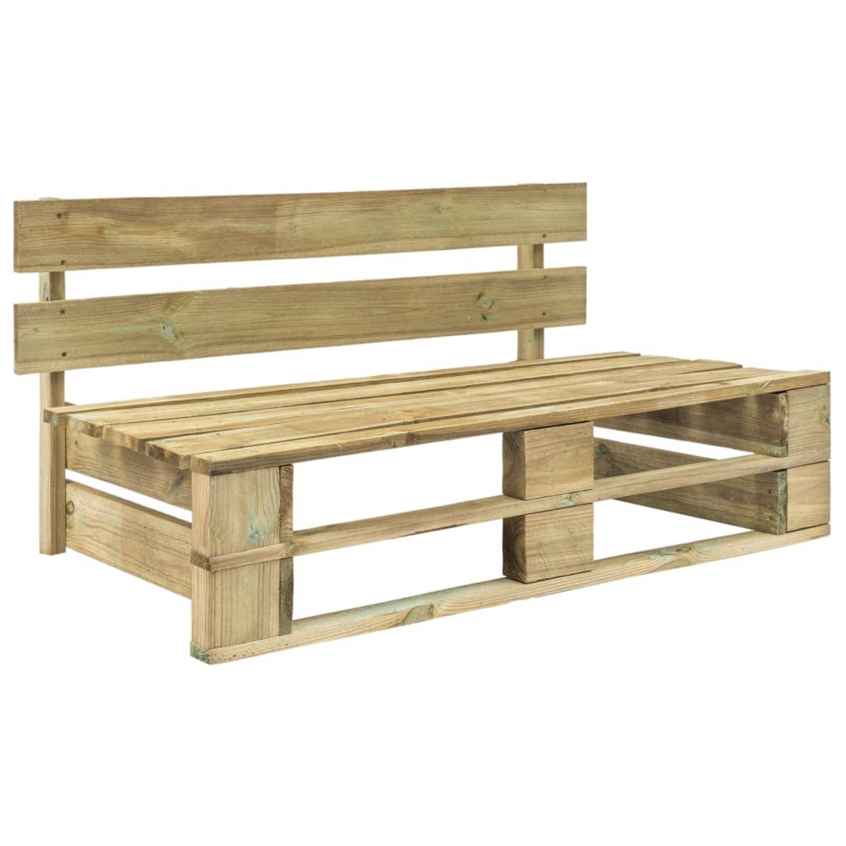 Faire Un Banc En Palette Facile VIDAXL Banc palette de jardin Bois pas cher - Auchan.fr