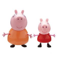 GIOCHI PREZIOSI Blister 2 figurines adulte et enfant - Peppa Pig