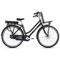 Vélo électrique E-Bike Alu Femme 28  Cantaloupe Noir 36 V/10,4 Ah Adore